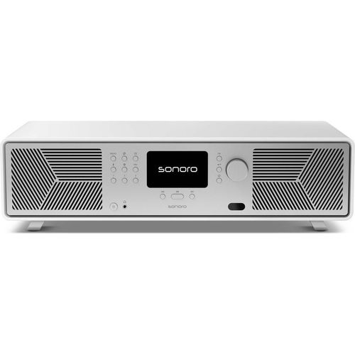 Sonoro Avaton, Silber, Weiß, 7,62 cm, 1,91 cm, 13,3 cm (5.25"), DAB+, UKW, TFT