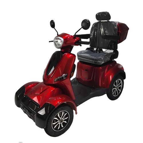 Seniorenmobil Mobility Scooter 1000W 60V 30AH 25km/h Elektromobil COC EEC Rot