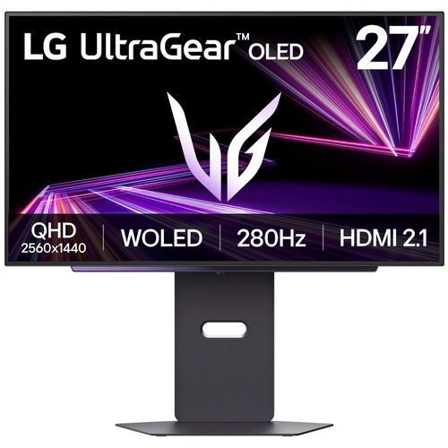 LG Gaming-Monitor "27GX700A", Energieeffizienz: F (A-G), schwarz, B:60,52cm H:35,1cm T:4,53cm, Monitore