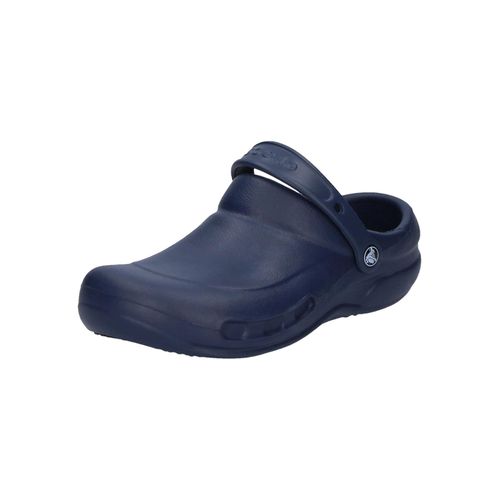 Clog CROCS "Bistro Clog", Damen, Gr. 37, blau (navy), Obermaterial: 100% Sonstiges Material (Ananasfaser) AM_PF ., Schuhe Clog