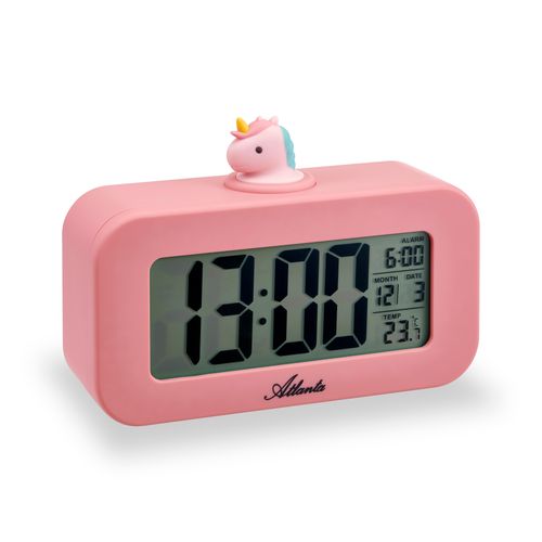 Kinderwecker ATLANTA, pink, Wecker, Kinder, digital