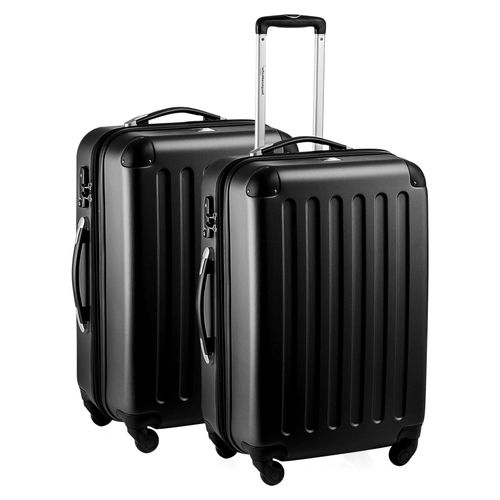 Koffer-Set, 164 Liters, Schwarz