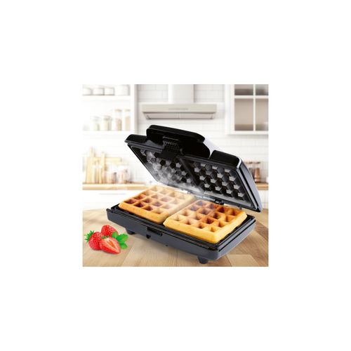 GOURMETmaxx Waffeleisen Belgische Waffeln 750W