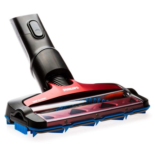 Philips CP0669/01 Staubsaugerdüse 360 Grad – Zubehör für Staubsauger (Stick Vacuum, Düse, Schwarz, Rot, FC6823)