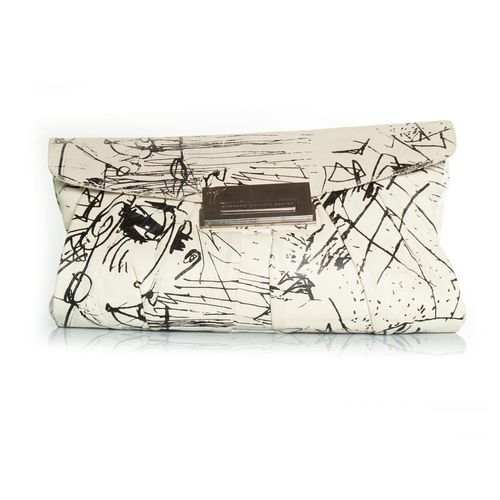 Giuseppe Zanotti, zwart-witte clutch
