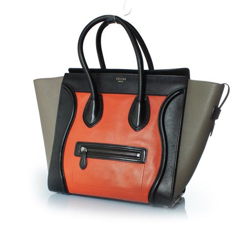 Celine, Tricolor leren laptoptas