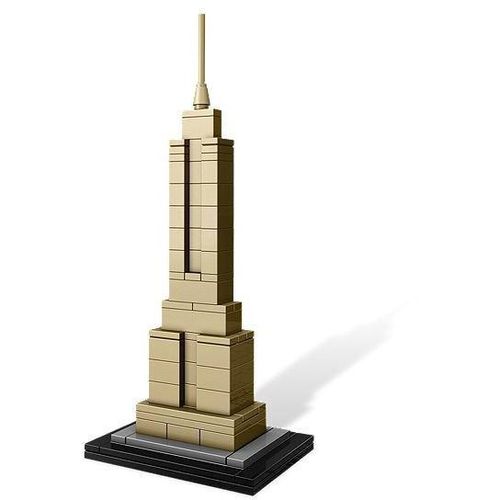 Lego Empire State Building, 80 mm, 188 mm, Gold