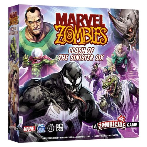 Clash of the Sinister Six Board Game ENG