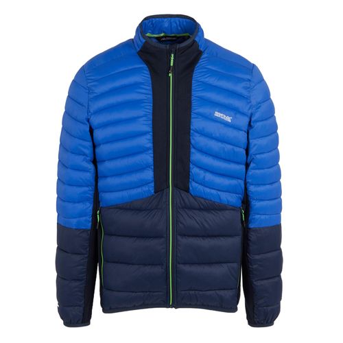 Regatta Heren Leedre Colour Block Hybride Jas (Olympisch Blauw/Navy)