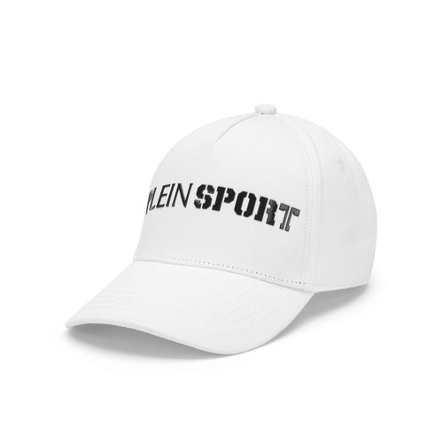Baseball Cap PLEIN SPORT "Baseballkappe", Jungen, weiß (01, weiß), Caps