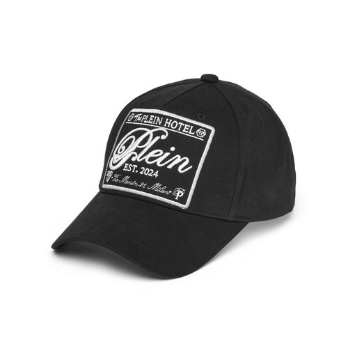 Baseball Cap PHILIPP PLEIN "Baseballkappe", Herren, schwarz (02, schwarz), Caps