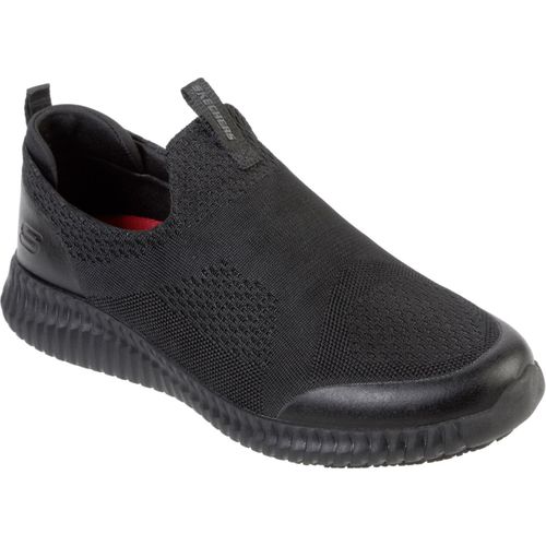 Skechers Workwear Cessnock Textiel Heren Zwarte Sneakers