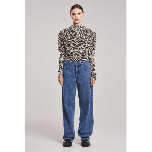 BENU Zebra blouse met knopen