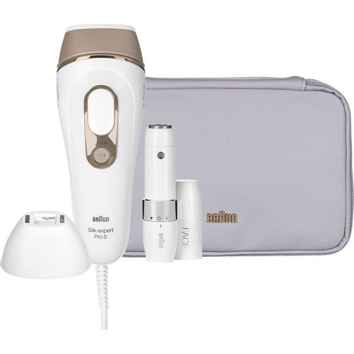 Braun Silk-expert Pro L5156 Haarentfernungsgerät Weiß, Gold