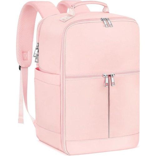 Famanu Handgepäck Rucksack 40x20x25 für Ryanair - Rosa