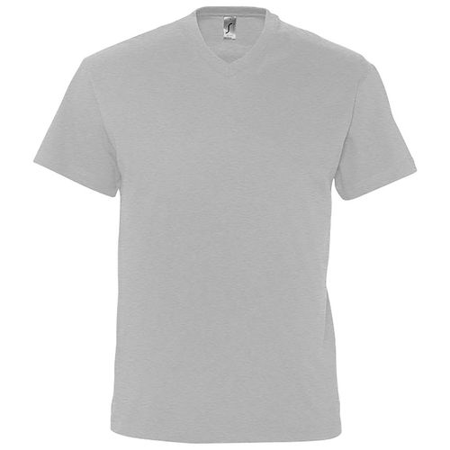 SOLS Herenoverwinning V Hals Korte Mouw T-Shirt (Grijze Mergel)