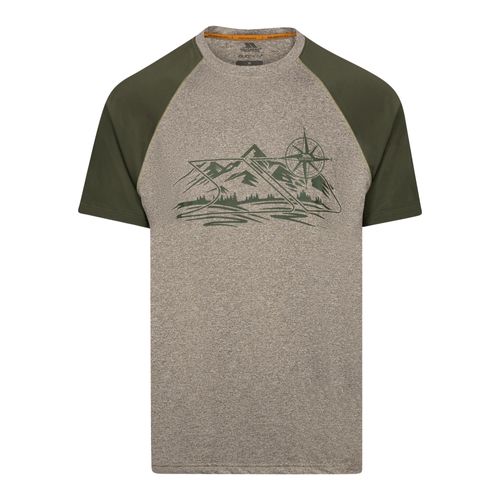 Trespass Heren Fullmer Mountain T-Shirt (Moeras-Marl)