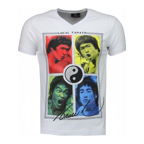 Local Fanatic Bruce lee ying yang t-shirt