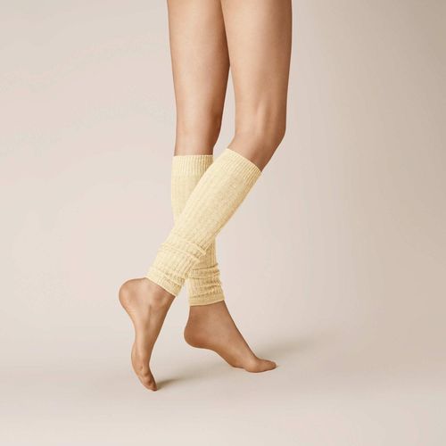 Beinstulpen KUNERT "Stulpe Winter Dreams - Rib", Damen, winterweiß 2030, Obermaterial: 45% Baumwolle CO. 44% Polyamid PA. 9% Alpaka WP. 2% Elasthan EL., Stulpen