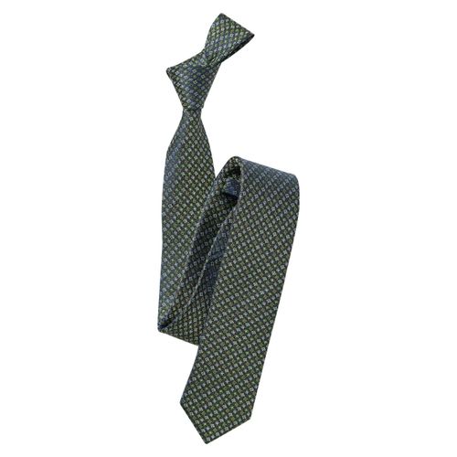 Krawatte VENTI "VENTI Krawatte Print", Herren, grün, 100% Seide, Krawatten