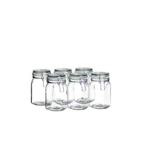 Mäser Einmachglas mit Deckel, 1,05 l GOTHIKA Transparent