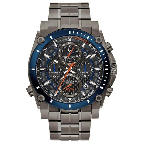 Bulova Precisionist herenhorloge Grijs 98B343