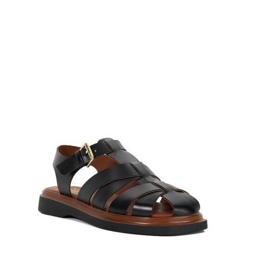 Dune Dames Lisherman - Platte Visser Sandalen