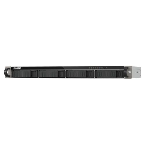 QNAP TS-432XeU, NAS, Rack (1U), 4 GB, DDR4, 0 TB, QNAP QTS