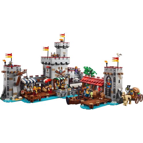 Mittelalterlicher Marktplatz am Meer - Bricklink LEGO 910047