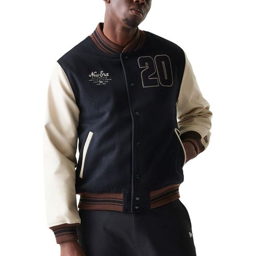 New Era Varsity College Jacke - BRAND PATCHES - L