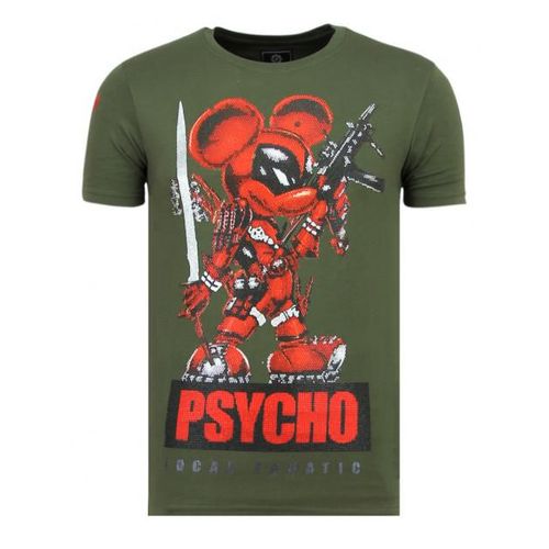 Local Fanatic Psycho mouse party t-shirt