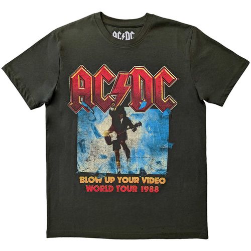 AC/DC Unisex volwassene Blow Up Your Video T-Shirt (Groen)