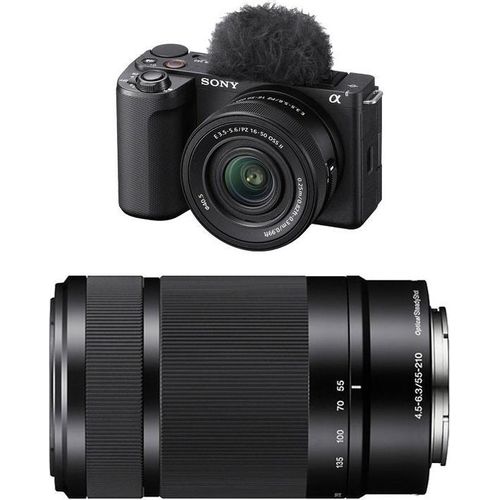 Sony Alpha Zv-E10 Ii Schwarz + 16-50 Ii + 55-210