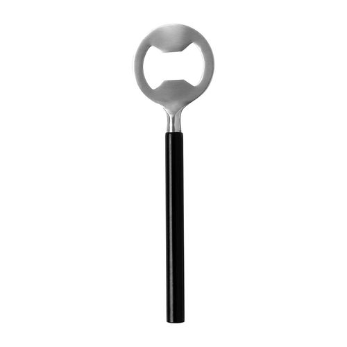 Flaschenöffner FINK STUDIO "OPEN END", schwarz, Edelstahl, Flaschenöffner, Flaschenöffner, in Geschenkverpackung