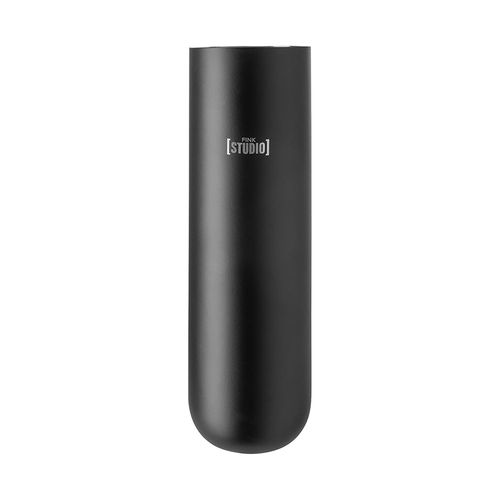 Karaffe FINK STUDIO "FULL FILL", schwarz, B:8cm H:26cm T:8cm Ø:8cm, Karaffen, Karaffe, in Geschenkverpackung