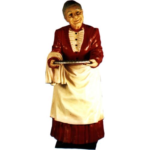 Servier Ständer Großmutter Figur Statue Skulptur Figuren Skulpturen Dekoration