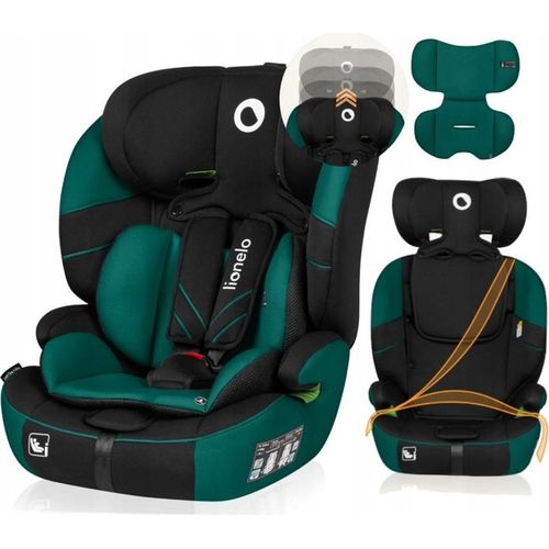 Lionelo Levi One I-Size Kindersitz R129 Fwf für Kinder 9-36 kg, Green Forest