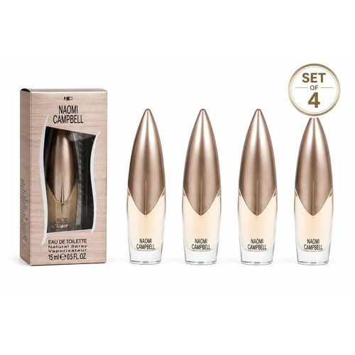 Naomi Campbell Naomi Campbell SET NC 60ml (4x15ml) EdT Eau de Toilette Spray