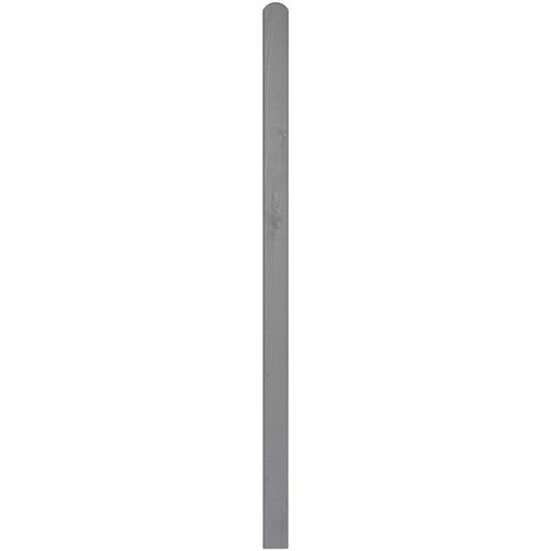 Zaunpfosten BM MASSIVHOLZ, grau, B:9cm H:190cm T:9cm, Holzwerkstoff, Zaunpfosten, Zaunpfosten, Fichte, 9x9x190 cm