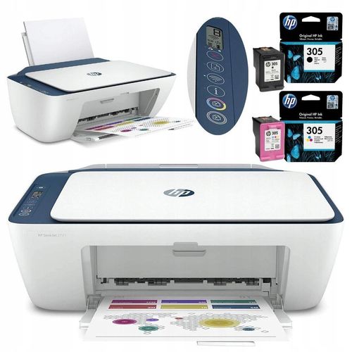 Multifunktionsdrucker Hp 2721 Wi-Fi Drucken/Scannen/Kopie, Sparsamer Druck