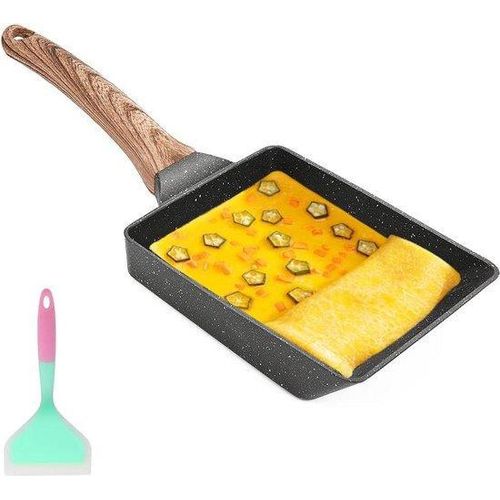Famanu Tamagoyaki-Pfanne Antihaftbeschichtung - Schwarz