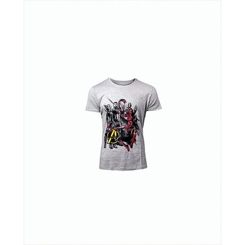 Avengers Inf. War T-Shirt -L- Charaktere, grau