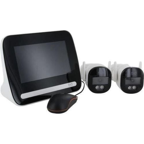 2 drahtlose Kameras – DIO CONNECTED HOME – Drahtloser LCD-/NVR-Bildschirm – 7 – 3 MP