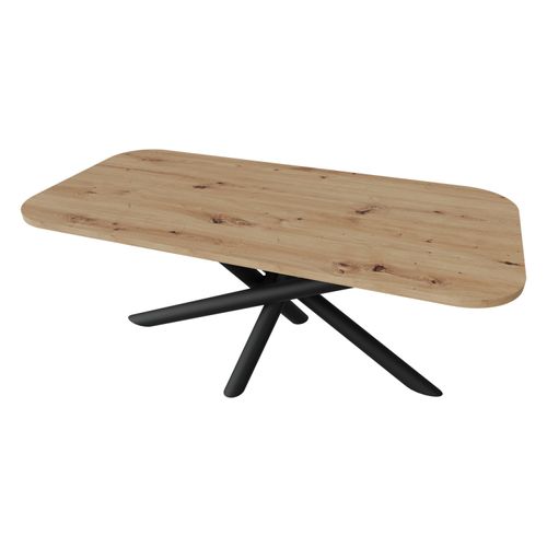 Esstisch OLO 185 Artisan – Runder Design Tisch mit Spinnenfuß für Esszimmer, Küche und Wohnbereich