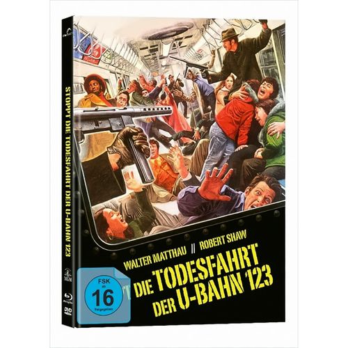 Stoppt die Todesfahrt der U-Bahn 123 (Mediabook, Blu-ray + DVD)