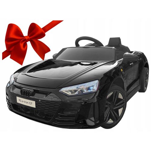 Ekspand | Kinder Elektroauto Audi RS e-tron GT - Schwarz - Mit Fernbedienung - EVA Räder - Sicher und Spaß