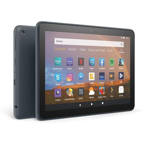 Fire HD 8 Plus-Tablet, 8-Zoll-HD-Display, 64 GB, Schiefergrau ohne Spezialangebote; unser bestes 8-Zoll-Tablet für Unterhaltung unterwegs -R