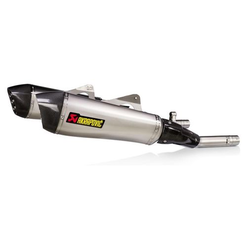 Akrapovic Bmw K 1600 Gt Abs 2025/k 1600 Gtl Abs 2025 Slip-on Line S-b16so5-hzaat Homologierter Slip On Schalldämpfer Silber Homologated Silber Homologated