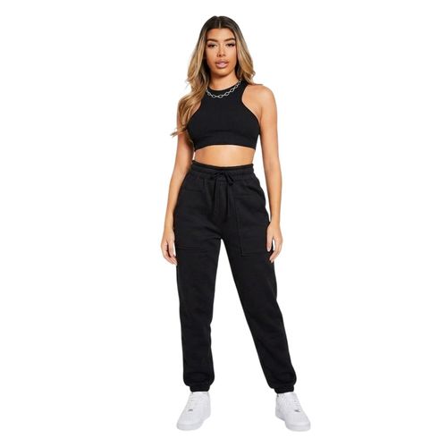 Missy Empire Dames/Dames Racer Gewaad Top (Zwart)