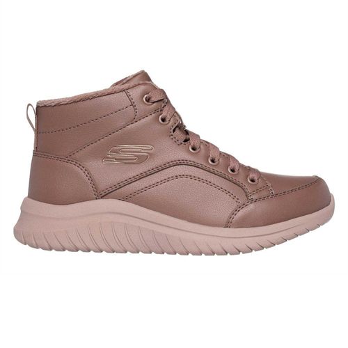 Skechers Dames Ultraflex 2 Platte Enkellaarsjes (Champignon)